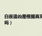 白夜追兇是根據(jù)真實(shí)故事改編的嗎（白夜追兇是小說改編的嗎）