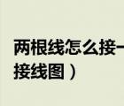 兩根線怎么接一開(kāi)五孔插座接線圖（五孔插座接線圖）
