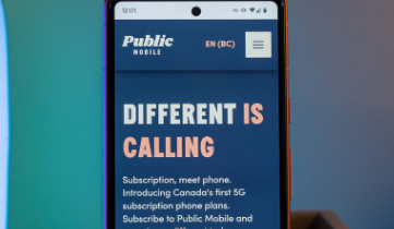 PublicMobile現(xiàn)在在其每月45美元的套餐中提供50GB5G數(shù)據(jù)