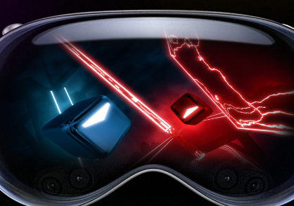 感謝PCVR BeatSaber可以在VisionPro上運(yùn)行
