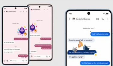 新的GoogleMessages更新使其看起來有點像iPhone的Messages應(yīng)用