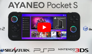 AYANEOPocketS在4月份發(fā)布之前的早期視頻中提供了出色的NintendoWii和PlayStation2性能