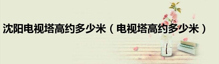 沈陽電視塔高約多少米（電視塔高約多少米）