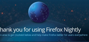 FirefoxNightly能夠翻譯選定的文本段落