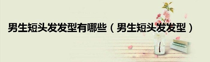 男生短頭發(fā)發(fā)型有哪些（男生短頭發(fā)發(fā)型）