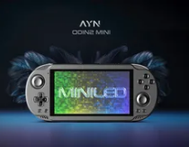 AYNOdin2Mini官方采用PSPVita外觀 MiniLED顯示屏和輕量化設計