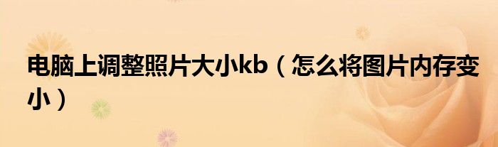電腦上調(diào)整照片大小kb（怎么將圖片內(nèi)存變?。? />
                                         </a>
                                    </div>
                                 <div   id=