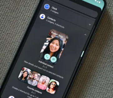 此Google通訊錄小部件現(xiàn)在支持通知提醒