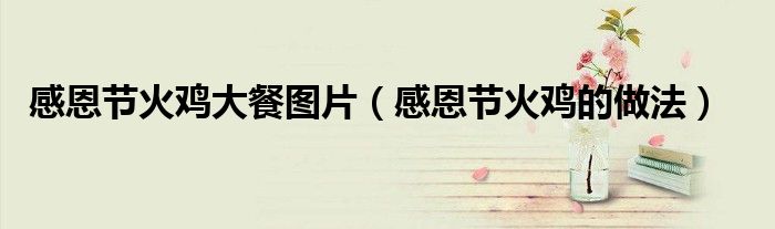 感恩節(jié)火雞大餐圖片（感恩節(jié)火雞的做法）
