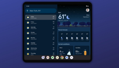 谷歌重新設(shè)計(jì)的PixelWeather應(yīng)用正在向多種其他Android設(shè)備推出