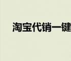淘寶代銷一鍵鋪貨怎么賺錢（淘寶代銷）