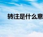 轉注是什么意思解釋（轉注是什么意思）