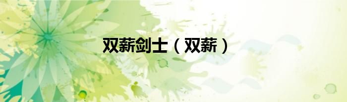 雙薪劍士（雙薪）