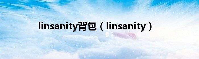 linsanity背包（linsanity）