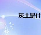 灰土是什么材料（灰土是什么）