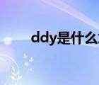 ddy是什么意思（DDZ是什么意思）
