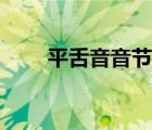 平舌音音節(jié)有哪些（平舌音有哪些）