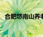 合肥悠南山養(yǎng)老院價格（合肥養(yǎng)老院價格）
