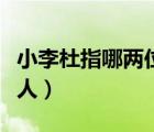 小李杜指哪兩位詩人中唐（小李杜指哪兩位詩人）