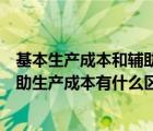 基本生產(chǎn)成本和輔助生產(chǎn)成本包括哪些（基本生產(chǎn)成本和輔助生產(chǎn)成本有什么區(qū)別）