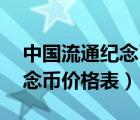 中國(guó)流通紀(jì)念幣87枚全套價(jià)格（中國(guó)流通紀(jì)念幣價(jià)格表）