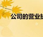 公司的營業(yè)執(zhí)照（分公司有營業(yè)執(zhí)照）