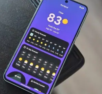PixelWeather將提供天氣地圖和降雨通知