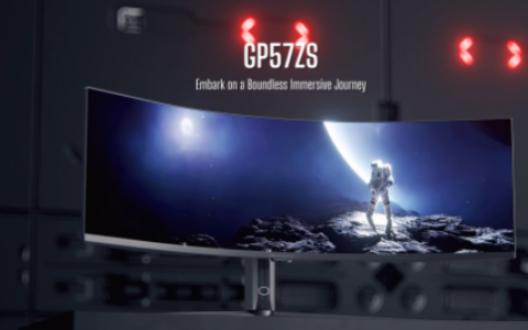 CoolerMaster推出57英寸GP57ZS游戲顯示器采用VAMini-LED面板和雙4K分辨率