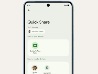 拖放式文件共享功能可能即將在GoogleQuickShare中推出