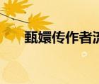 甄嬛傳作者流瀲紫簡介（甄嬛傳作者）