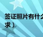 簽證照片有什么要求幾寸（簽證照片有什么要求）
