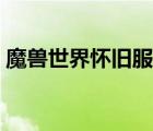 魔獸世界懷舊服悶棍宏（懷舊服悶棍抓賊宏）