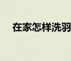 在家怎樣洗羽絨服（怎樣洗羽絨服最好）