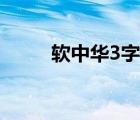 軟中華3字頭價(jià)格（軟中華3字頭）