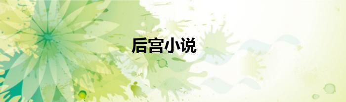 后宮小說(shuō)