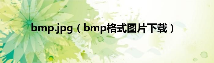 bmp.jpg（bmp格式圖片下載）