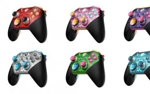  XboxElite無(wú)線控制器系列2通過Xbox設(shè)計(jì)實(shí)驗(yàn)室獲得透明面板