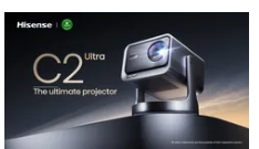 海信C2Ultra4K240Hz激光投影儀推出具有3000ANSI流明IMAXEnhanced和專為Xbox設(shè)計(jì)認(rèn)證